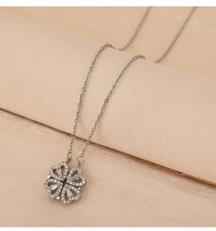 Variety Four-leaf Clover Non-fading Light Luxury Titanium Steel Necklace