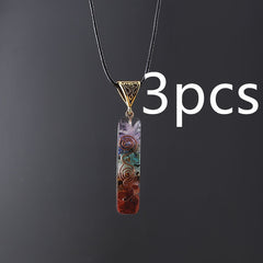 Gravel Seven Chakra Spirit Pendant