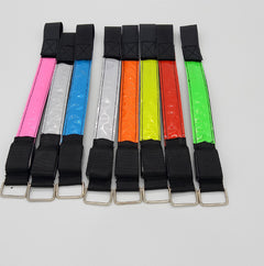 USB Charging LED Luminous Night Running Armband Bracelet Night Reflective Safety Belt Outdoor Sports Luminous Arm Band