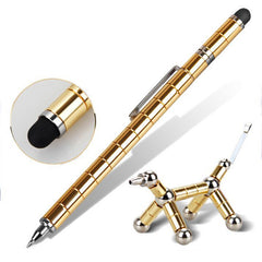 Magnetic Polar Pen Metal Magnet Modular Think Ink Toy Stress Fidgets Antistress Focus Hands Touch Pen Erasable