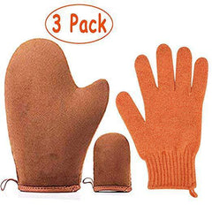 Self Tanning Mitt Applicator Kit 4 In 1 Self Applicator Set With Exfoliating Glove