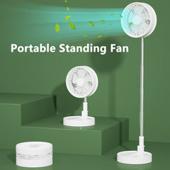 New Portable Fan Hot Selling USB Charging Portable Mini Multi-function Floor Fan For Home Outdoor Camping Air Conditioner