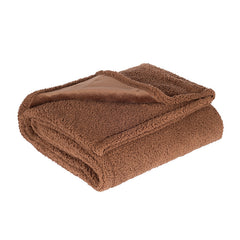 Double-sided Pet Waterproof Blanket Soft Thickened Flannel Velveteen Sherpa Blankets For Cats And Dogs Breathable And Anti-grip