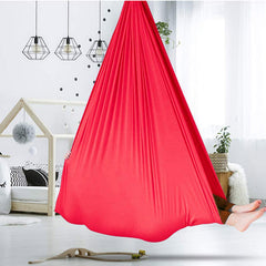 Kids  Cotton Outdoor Indoor Swing Hammock For Cuddle Up To Sensory Child Therapy Soft Elastic Parcel Steady Seat