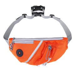 Portable Pet Dog Training Bag Waist Bags Wiht Dog Leash Pet Supplies Pouch Obedience Agility Outdoor Feed Storage Waist Bag