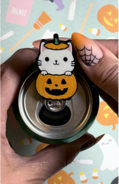 Skull Soda Can Tab Opener With Keychain Strap