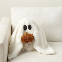 New Gus The Ghost With Pumpkin Pillow Halloween Pumpkin Ghosts Doll Plush Throw Pillow Cushion Home Accessories Gifts