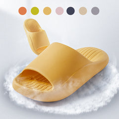 Fashion Simple Solid Color Thickness Slippers