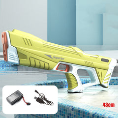 Summer Full Automatic Electric Water Gun Toy Induction Water Absorbing High-Tech Burst Water Gun Beach Outdoor Water Fight Toys