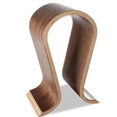 Headphone Stand Creative Solid Wood Computer