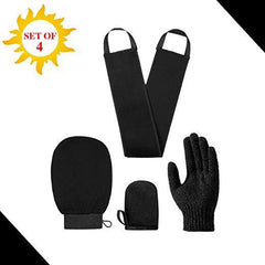 Self Tanning Mitt Applicator Kit 4 In 1 Self Applicator Set With Exfoliating Glove