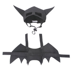 Halloween Pet Mask Bat Wings Corset