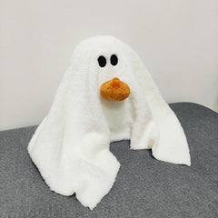 New Gus The Ghost With Pumpkin Pillow Halloween Pumpkin Ghosts Doll Plush Throw Pillow Cushion Home Accessories Gifts