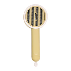 Pet Germicidal Sterilizing Comb Usb Rechargeable Cat Dog Automatic Hair Removal Brush Floating Beauty Comb Grooming Tool