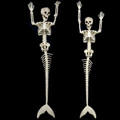 Halloween Skull Fish-skeleton Hanger 80cm Simulation