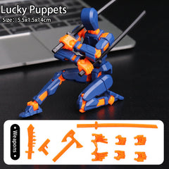 Multi-Jointed Movable Shapeshift Robot 2.0 3D Printed Mannequin Dummy Action Model Doll Toy Kid Gift