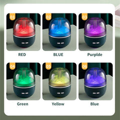 Air Humidifier Essential Oil Ultrasonic Aromatherapy Atomizer Colorful Light Heavy Fog Volume Office Home Accessories