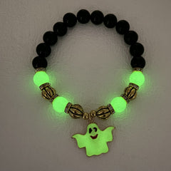 Halloween Bracelet Pumpkin Head Ghost Luminous Bracelet